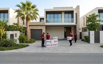 E House Mover Team Ready for Villa Moving Service