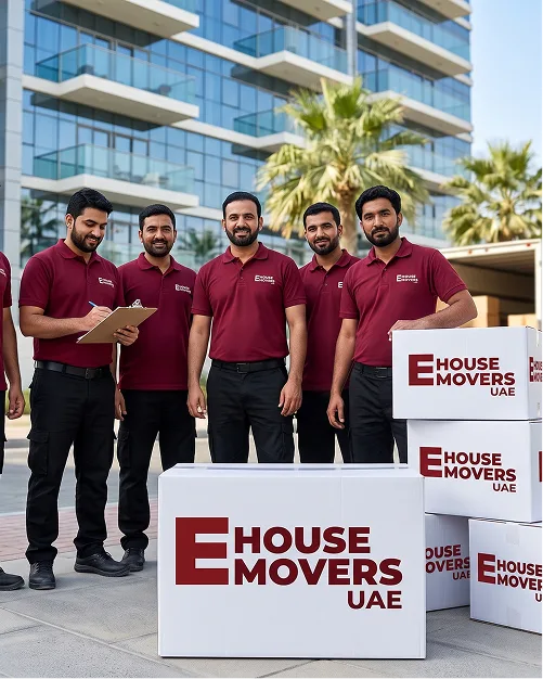 E House Mover UAE team in Dubai. 2