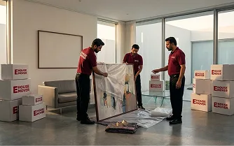 apartment movers packing painting for relocation