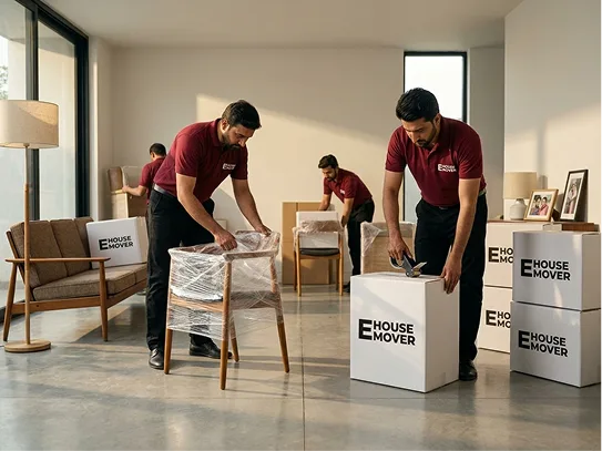 crew packing items