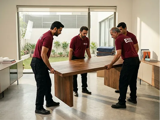 moving furniture table