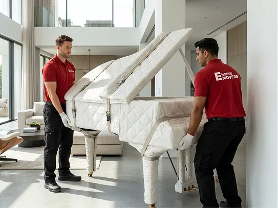 crews moving piano